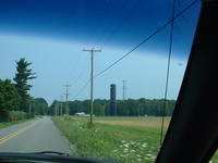 Heading to Fairview from the house