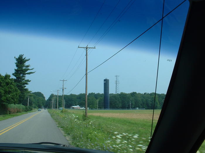 Heading to Fairview from the house