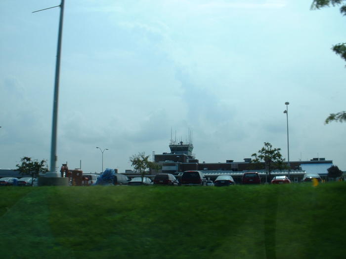 The control "tower" at Erie