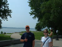 Ryne and his sister Steph