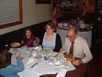 Leo with grand daughters Kayla and Allison