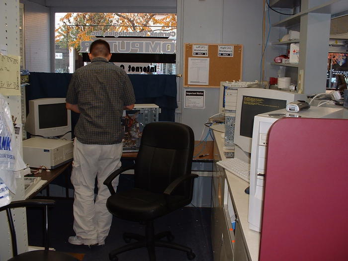 Ryan hard at work