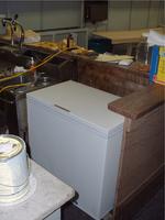 The NEW freezer, 6-9-02