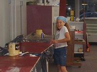 6-15-02, Ashlyn (Heather's sister) painting