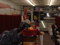 7-6-02, Heather with finished chairs