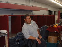7-6-02, Matt Datcher after helping to build the chairs