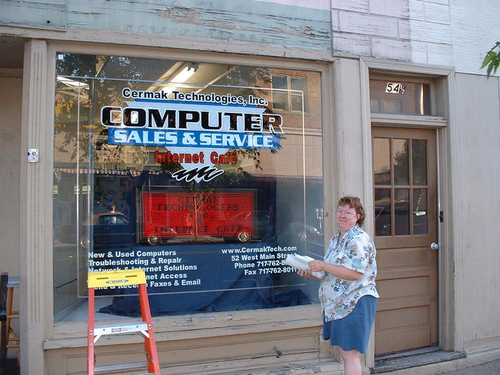 7-11-02, Mom cleaning the windows