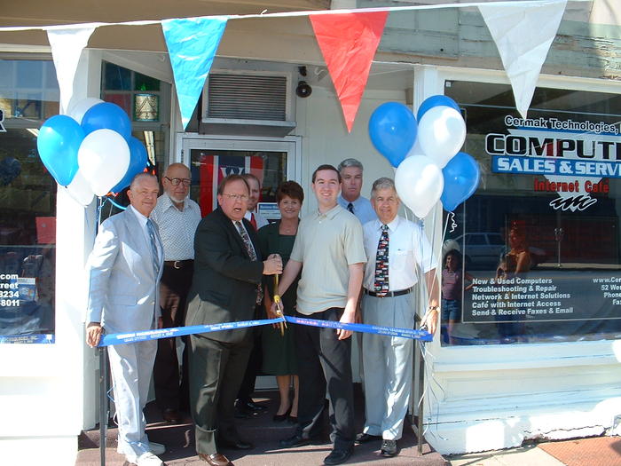 8-2-02, Still cutting that darn ribbon!