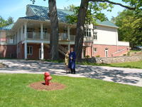 Mike & Heather near the IST building!