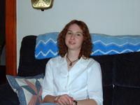 Steph, waiting before the party