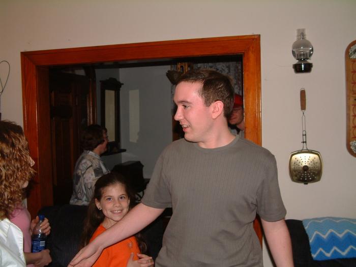 Mike realizing that Steph is present