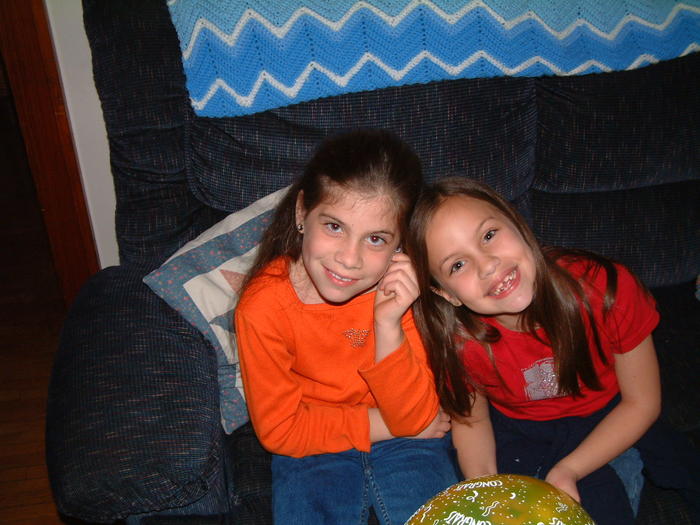 Heather's sisters, Ashlyn & Kayla