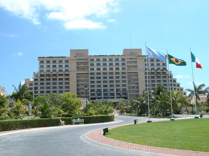 Cancun Palace, our resort