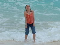 The ocean checks out Heather