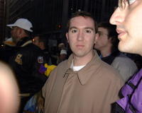 Mike, at site of World Trade Centers