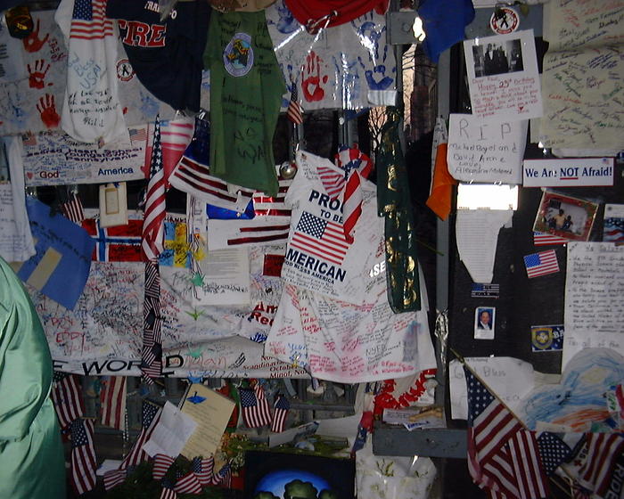 Fence near World Trade Center