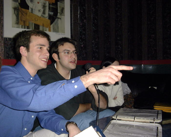 Derek & Roland singing