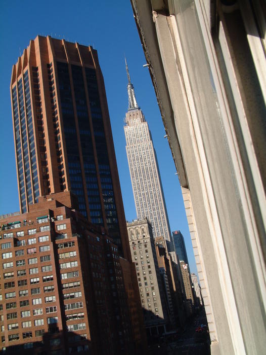 The view from the apartment
