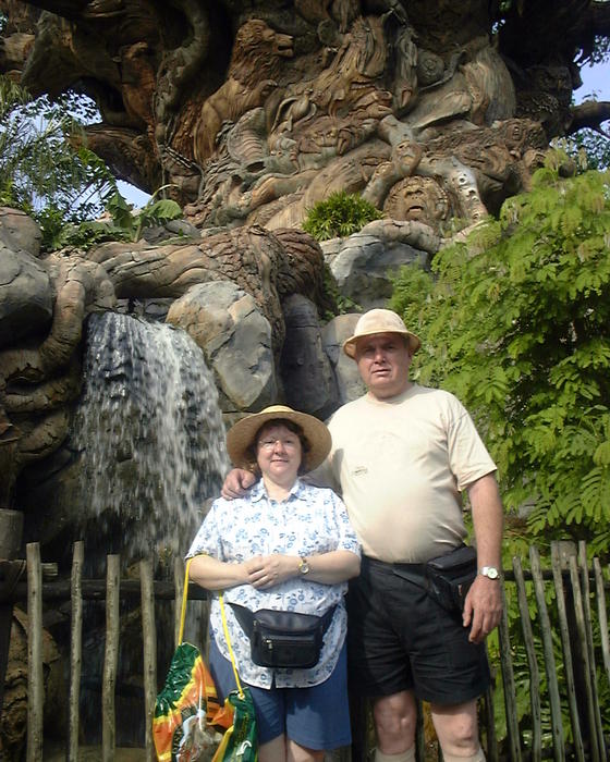 Mom & Dad at the Tree of Life