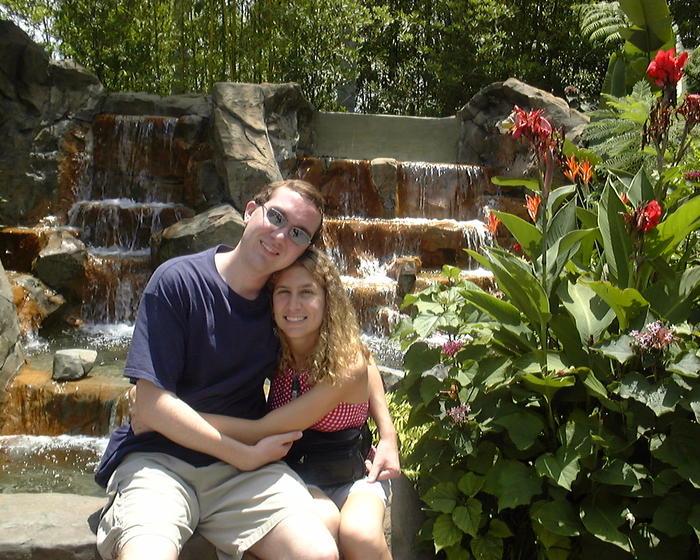 Mike & Heather being cute