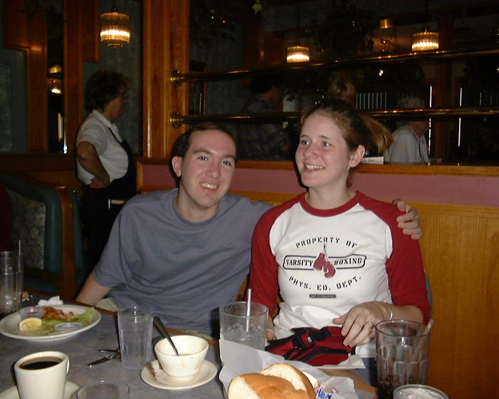 Mike with Amanda in Pontiac, IL