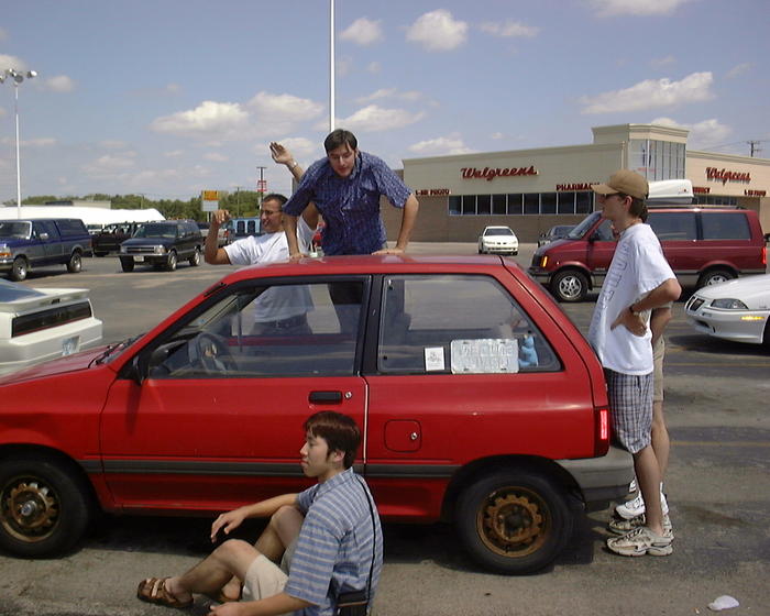 Amanda's car