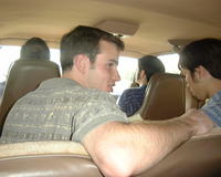 Traveling in the van