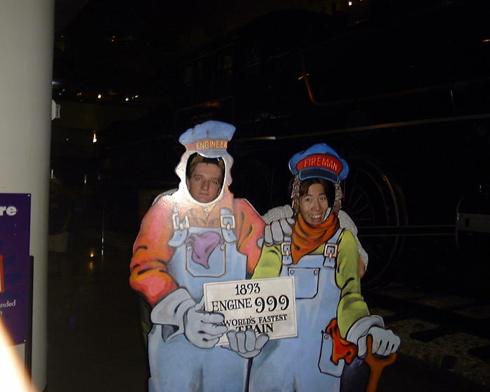 Jarrett and Andy need a train