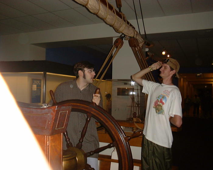 Roland with Jarrett as first mate