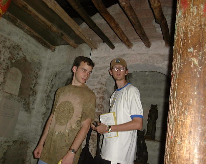 Derek and Jarrett exploring