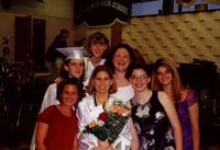 June 2000: Heather and friends after graduation