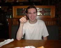 May 29: Mike laughing at Heather (Illinois)