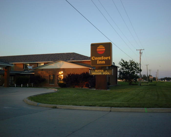 May 29: Our hotel in Pontiac (Illinois)