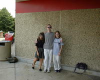 June 1: Mike, Heather, and his cousin Dottie (Bloomington, IL)