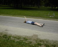 June 2: Amanda on the road for some reason (Illinois)