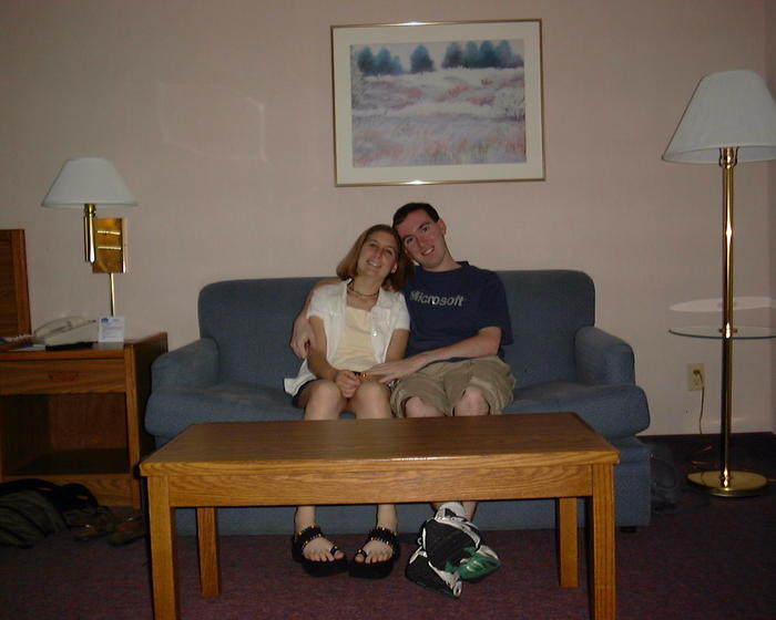 June 3: Heather & Mike posing (Indianapolis)