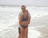 August 1999: Heather and Michael on Dewey Beach