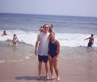 August 1999: Heather and Michael on Dewey Beach