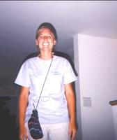 August 1999: Heather in the beach house