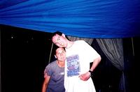 July 1999: At Woodstock '99 with a sunburn
