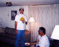 June 1999: Bob and 'Uncle Pat' in Missouri