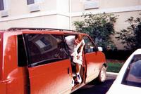 June 1999: Derek at the Indianapolis hotel