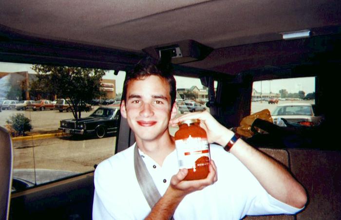 June 1999: Derek on the road
