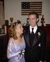 Mike and Heather ready for Prom, April 2000