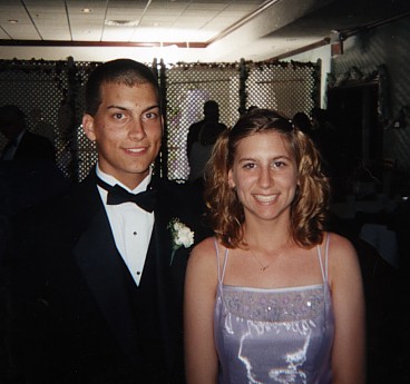 Heather with her brother Sean