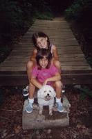 July 2000: Heather's sisters at Renfrew