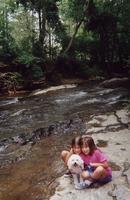 July 2000: Heather's sisters at Renfrew