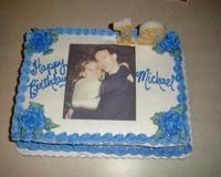 March 2000: Michael's birthday cake