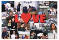 February 2000: Valentine's Day card for Heather