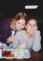 October 1998: Heather and her best friend Anita